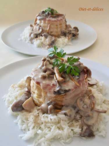 Bouchées aux champignons