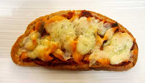 Bruschetta au saumon