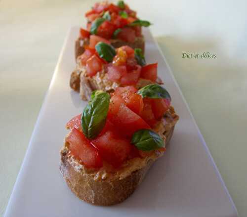 Bruschettini aux tomates