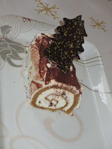 Bûche façon tiramisu