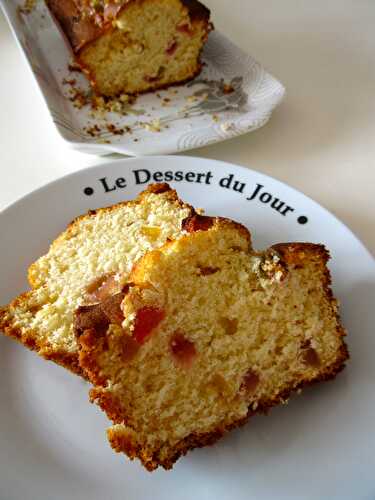 Cake aux fruits confits