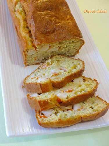 Cake de la mer au surimi et miettes de crabe