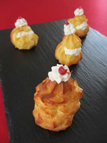 Choux au saumon et crème légère