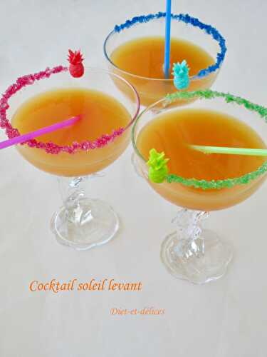 Cocktail soleil levant