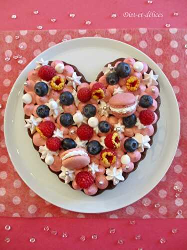 Coeur fantastik aux framboises