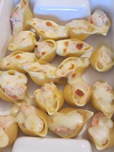 Conchiglioni au saumon