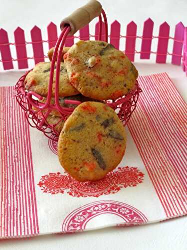 Cookies rose et noir