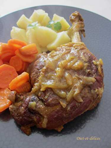 Cuisses de canard à l’orange et aux épices