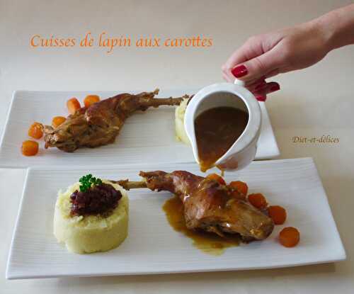 Cuisses de lapin aux carottes