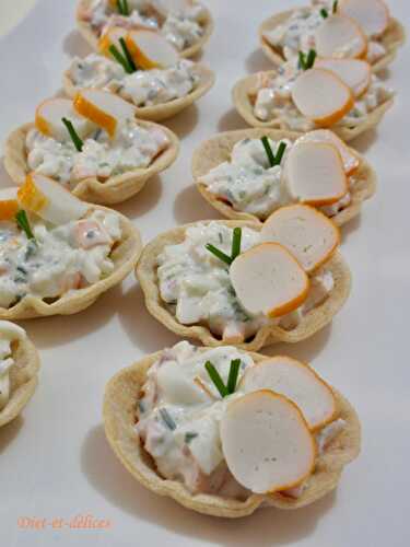 Cuppy aux rillettes de surimi