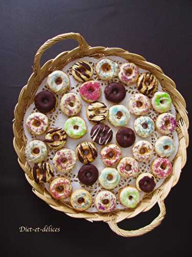 Donuts en arc-en-ciel