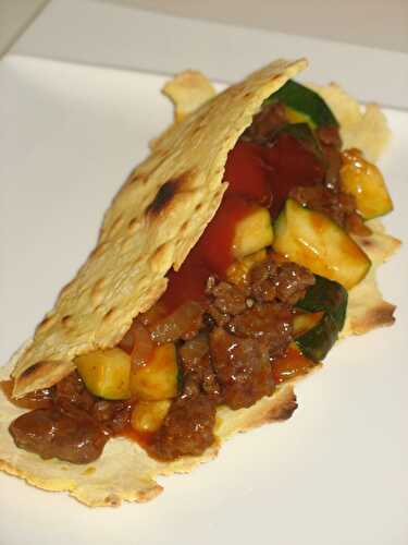 Enchiladas au boeuf haché et aux courgettes : Diet & Délices - Recettes dietétiques