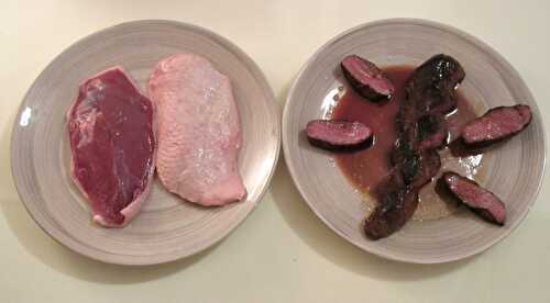 Filet de canard sauce à l’orange, sirop d’érable et soja