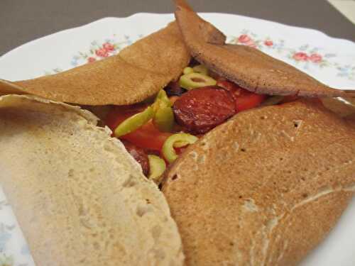 Galettes au sarrasin aux saveurs provençales