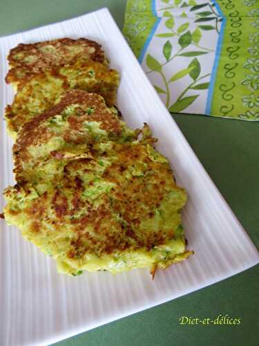 Galettes de courgette