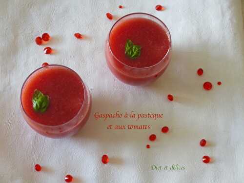 Gaspacho à la pastèque et aux tomates