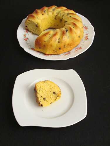 Gâteau à l’orange et aux pépites de chocolat