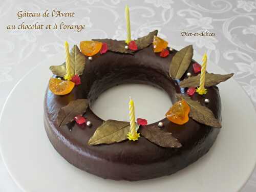 Gâteau de l’Avent au chocolat et à l’orange