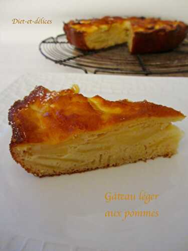 Gâteau léger aux pommes