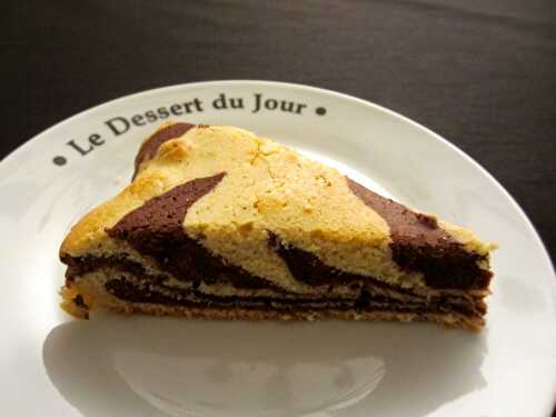 Gâteau zébré