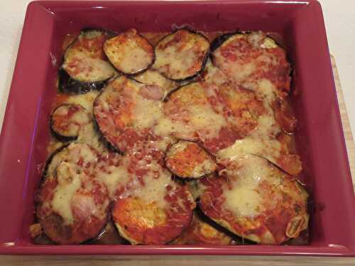 Gratin d’aubergines et tomates