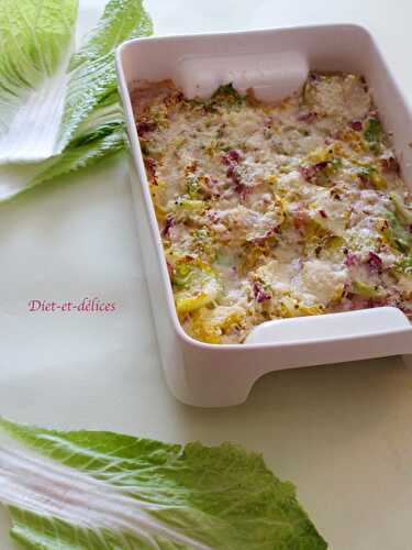 Gratin de chou chinois