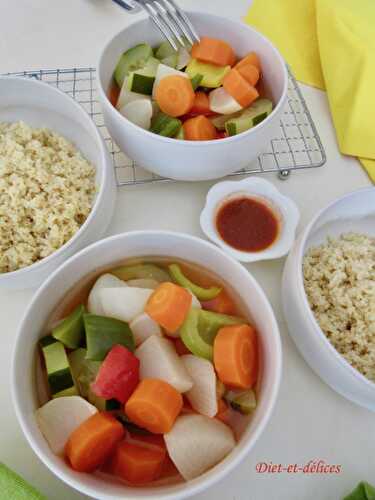 Légumes au bouillon