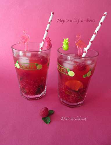 Mojito à la framboise