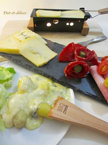 Morbier fondu façon raclette