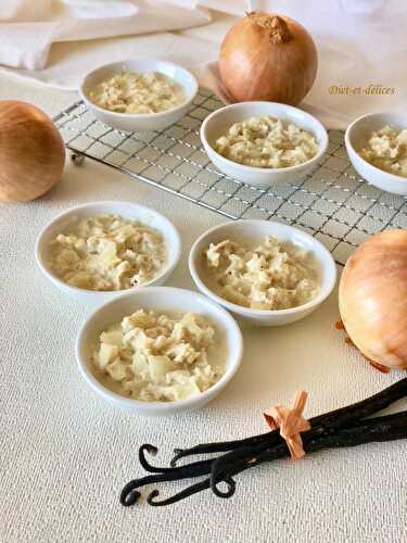 Oignons façon riz au lait