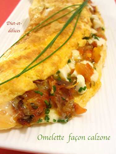 Omelette façon calzone