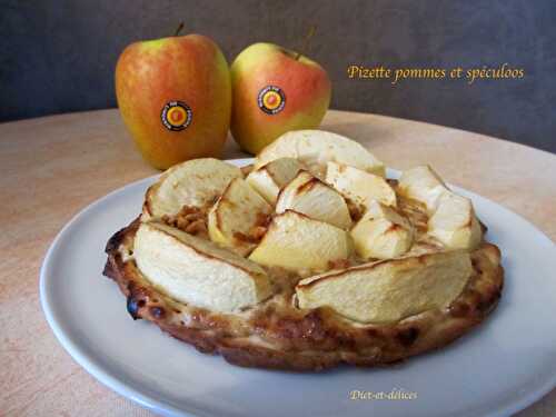 Pizzette pommes et spéculoos