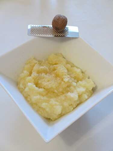 Purée de céleri et pommes de terre