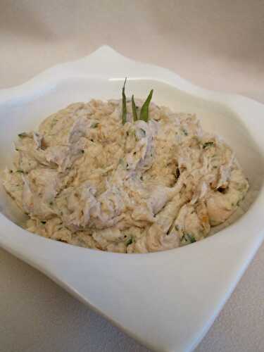 Rillettes de poulet légères à l’estragon