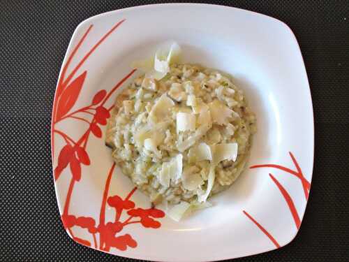 Risotto aux champignons de Paris