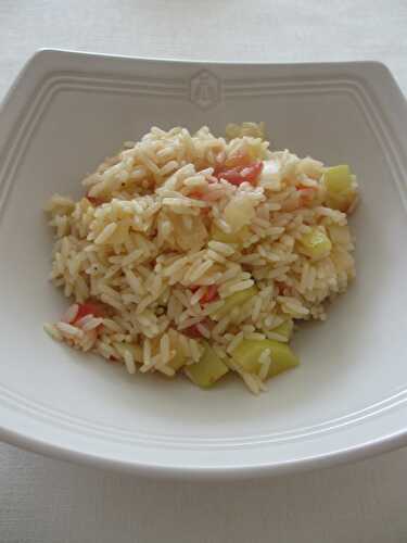 Riz aux légumes