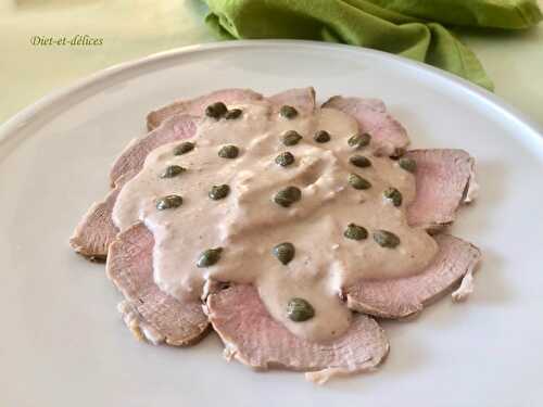 Rôti de veau froid façon vitello tonnato