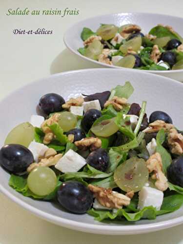 Salade au raisin frais