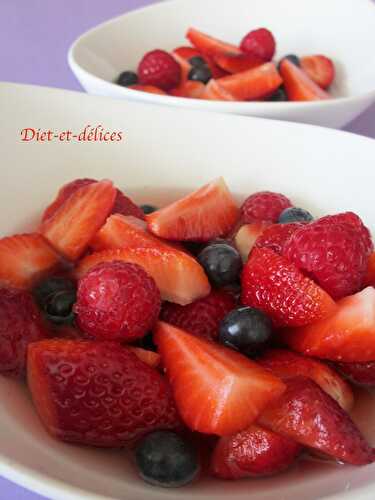 Salade de fruits rouges