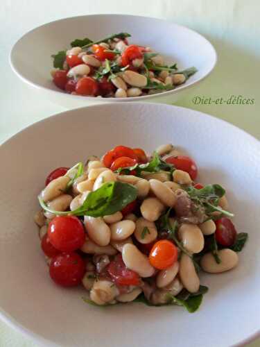 Salade de haricots blancs à l’italienne