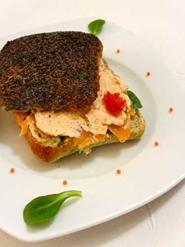 Sandwich saveur des mers