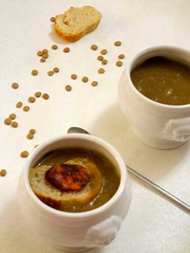 Soupe de lentilles