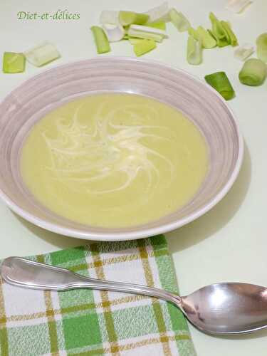 Soupe de poireaux au cook expert