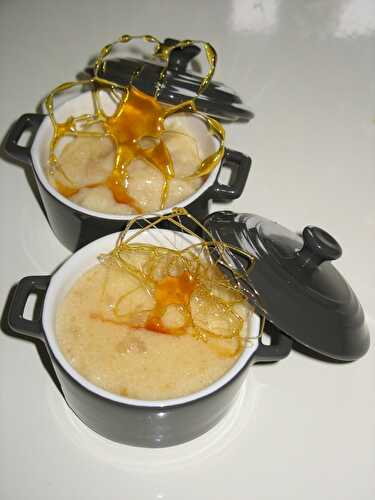 Tapioca au caramel