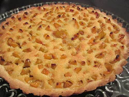 Tarte amandine aux mirabelles