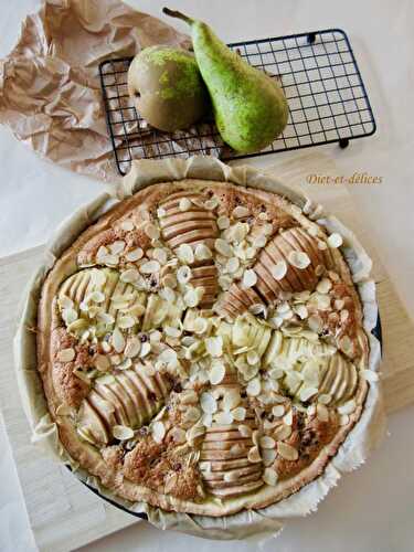 Tarte bourdaloue aux pépites de chocolat