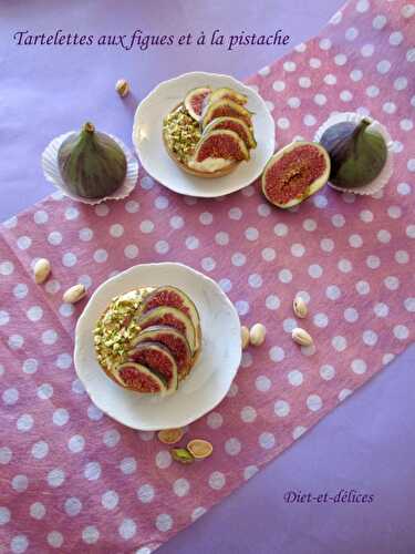 Tartelettes aux figues et à la pistache (sans gluten)