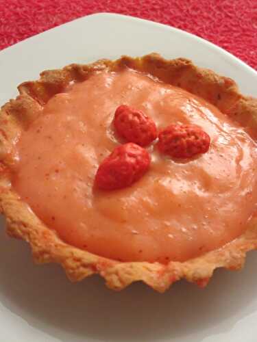 Tartelettes aux pralines roses