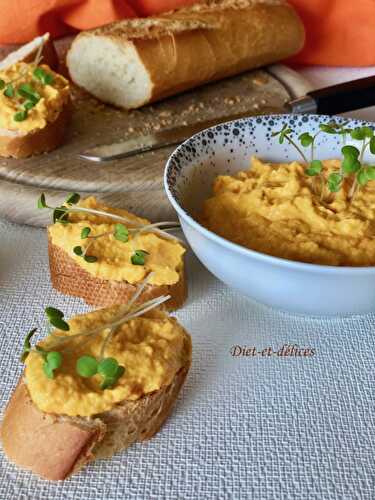 Tartinade de carottes