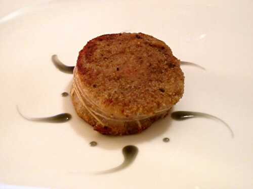 Tournedos panés aux cèpes